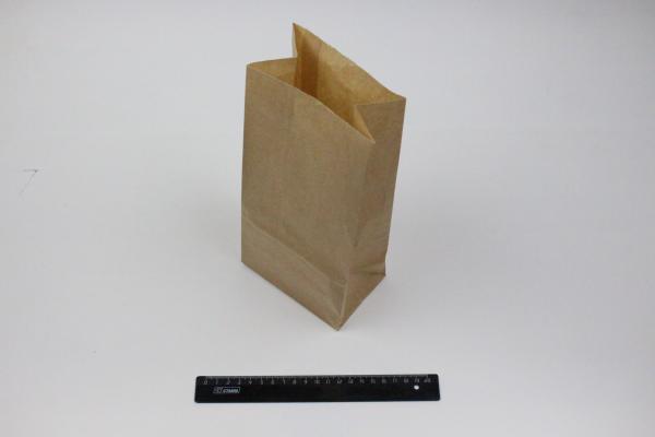 Пакет бумажный 285*120*80мм крафт, без ручек, с прямоугольным плоским дном (70гр/м).755245/011n