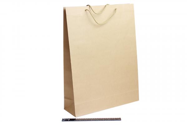 Пакет бумажный крафт 120гр/м с веревочными ручками 500мм*380мм*150мм.7524/99-954