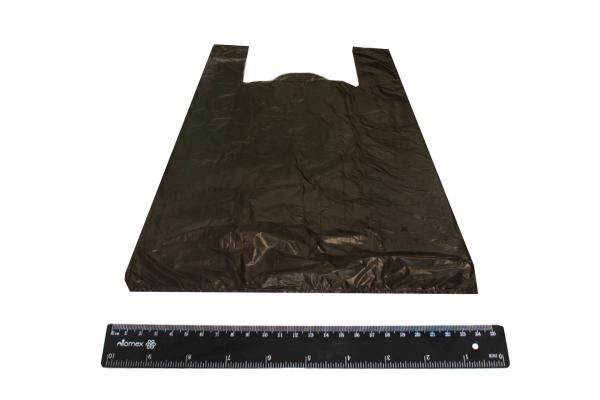 Пакет-майка 25х45-10мкм черный (100/2000) Уфа.0505/301-uds