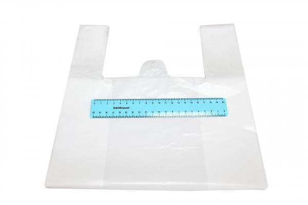 Пакет-майка 30х50-20мкм белый (100/1000) СОЮЗ.0507/23-uds