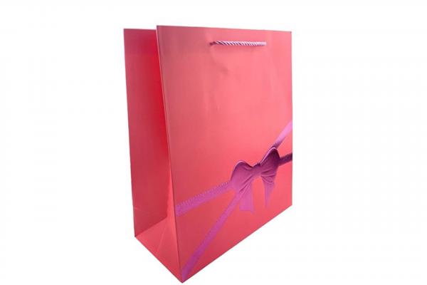L1019 Пакет ЛЮКС Бантик и лента 25x32x12 см. микс 4 дизайна (360/12шт).5638/745-uds